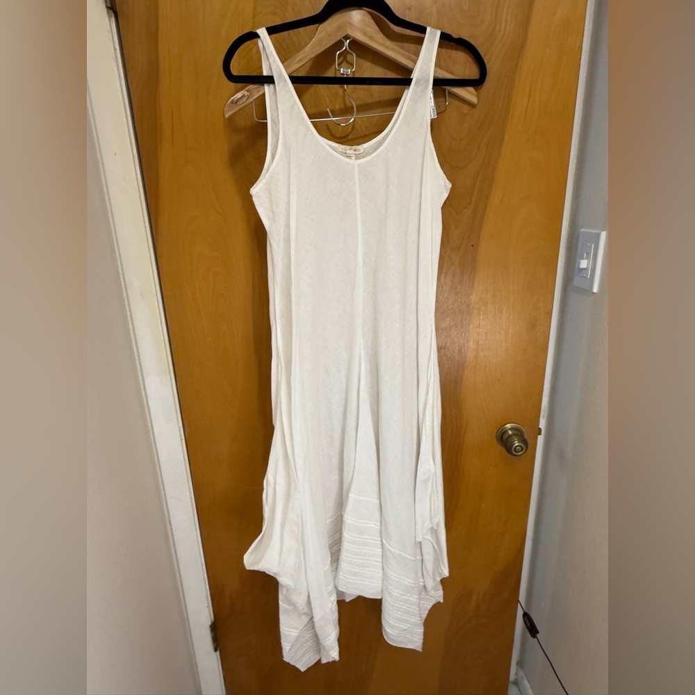 Eileen Fisher White Maxi Dress